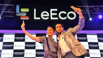File photo of a LeEco event. The company has fired 85 pc of its India staff 