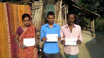 This class 12th student is appearing in board exams with his parents