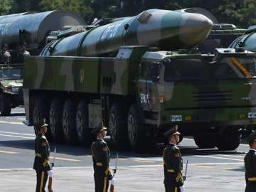 File pic: China to raise defence budget by around 7 pc