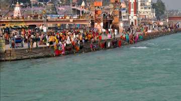 A view of holy river of Ganga 