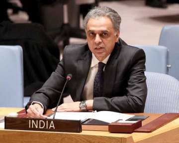  India's Permanent Representative to the UN Syed Akbaruddin 
