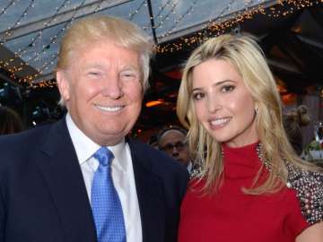 Ivanka with her father Donald Trump