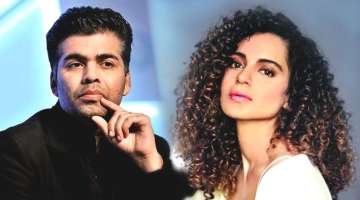 Karan Johar and Kangana Ranaut