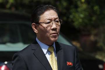 North Korea's Ambassador to Malaysia Kang Chol 