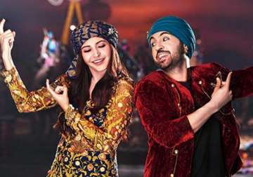 Anushka sharma and Diljit Dosanjh