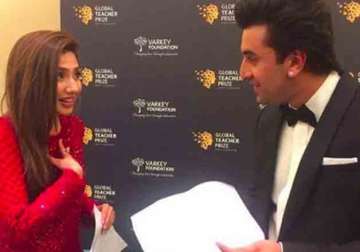 Mahira Khan and Ranbir Kapoor