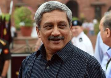 File pic of Manohar Parrikar