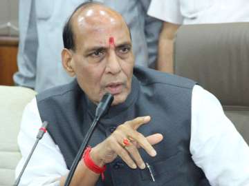 File pic of Union Home Minister Rajnath Singh