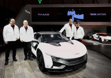 Tata Motors unveils sports car Tamo Racemo at Geneva Motor Show 