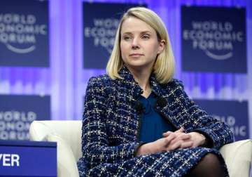 File  pic - Yahoo CEO Marissa Mayer at World Economic Forum in 2014