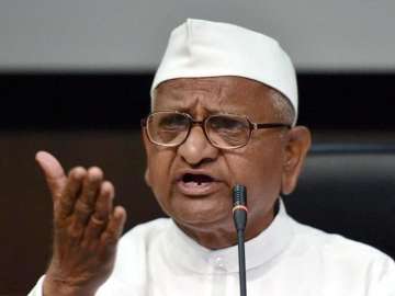 File pic of Anna Hazare