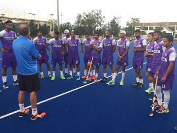 India’s training session in Malaysia ahead of the 26th Sultan Azlan Shah Cup
