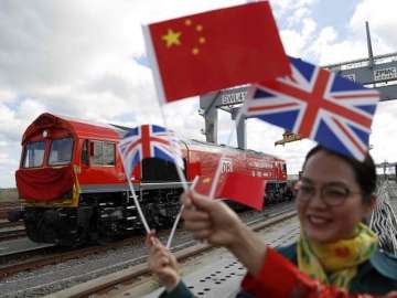 First ‘Silk Road’ train from Britain to China begins 12,000-km long journey 