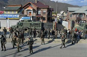 Militants today attacked a CRPF convoy in Srinagar
