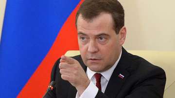 Russian PM Dmitry Medvedev