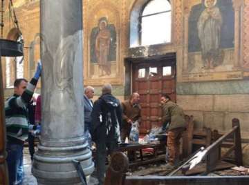 Explosion in Egypt church during Palm Sunday prayers kills at least 36