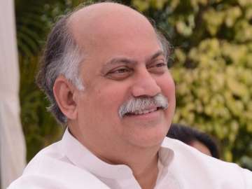 File pic of Congress leader Gurudas Kamat 