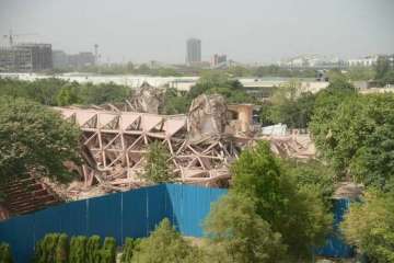 Delhi’s iconic Hall of Nation demolished