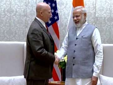 US NSA McMaster meets PM Modi in New Delhi