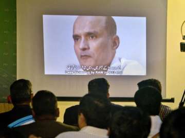 File pic of former Indian Navy officer Kulbhushan Jadhav