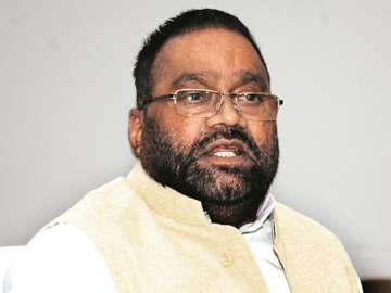 File pic of  UP minister Swami Prasad Maurya