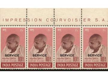 1948 stamps featuring Mahatma Gandhi auctioned for record Rs 4.13 cr in London 