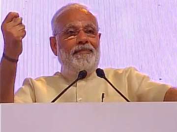 PM Narendra Modi speaks at an event in Nagpur 