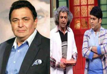 Rishi Kapoor and Sunil Grover