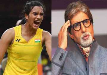 B-Town celebs congratulate P V Sindhu for making India proud