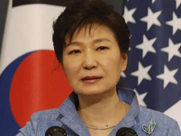 File pic of former South Korean President Park Geun-hye