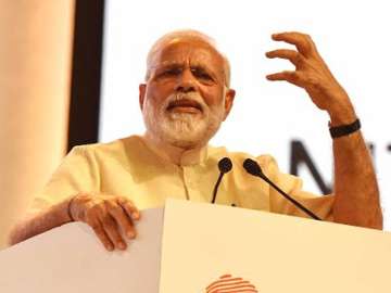 PM Narendra Modi speaks at an event in Nagpur 