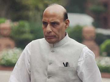 File pic of Union Home Minister Rajnath Singh 