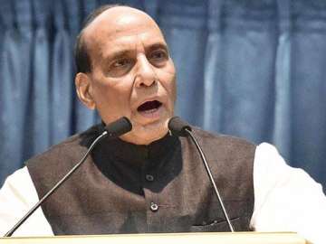 File pic of Home Ministry Rajnath Singh 