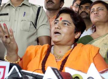 I am a victim of Congress conspiracy, says Sadhvi Pragya after release 