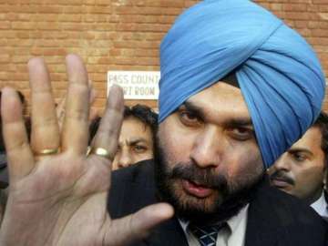 File pic of Punjab Minister Navjot Singh Sidhu 