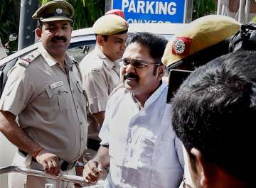 TTV Dhinakaran sent to 5-day police custody in EC bribery case