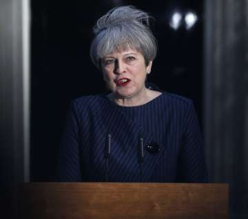 British PM Theresa May seeks early election on June 8