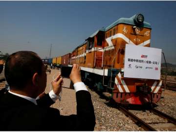 First Britain-China freight train completes round trip