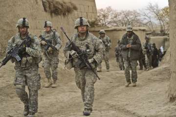 US forces in Afghanistan