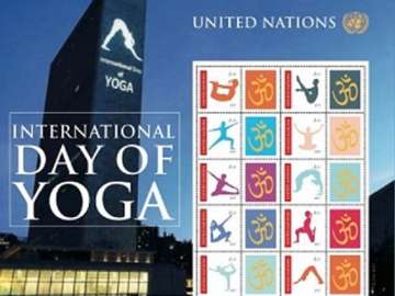 UN to issue 10 stamps of 'asanas' on International Yoga Day