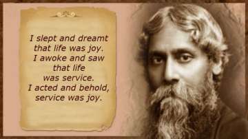  quotes by Rabindranath Tagore