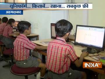 This Ahmedabad school offers free education to poor children 