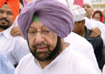 File pic of Punjab Chief Minister Amarinder Singh