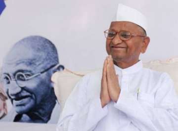 Anna Hazare during IAC movement