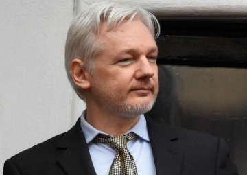 File pic of Julian Assange