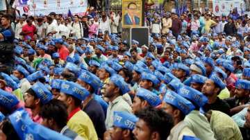 Absconding Bhim Army chief appears at Dalit protest, says will surrender