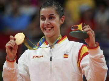 File pic of Carolina Marin