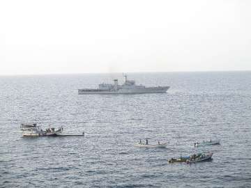 Indian Navy foils piracy attempt on Liberian vessel in Gulf of Aden