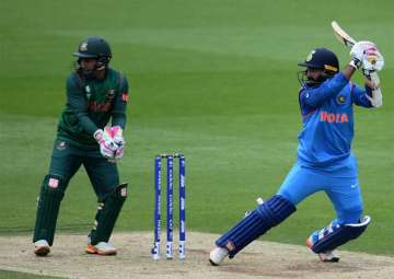 Dinesh Karthik scored a fluent 94 against Bangladesh in India's warm-up match.