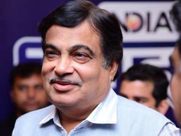 Union Minister Nitin Gadkari at India TV 'Samvaad' conclave in New Delhi